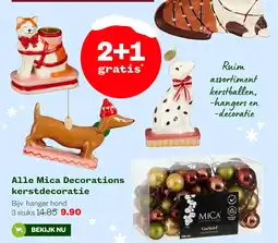 Welkoop Alle Mica Decorations kerstdecoratie aanbieding