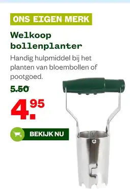 Welkoop Welkoop bollenplanter aanbieding