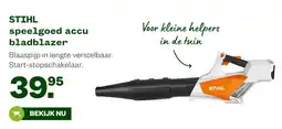 Welkoop STIHL speelgoed accu bladblazer aanbieding