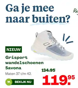 Welkoop Grisport wandelschoenen Savona aanbieding