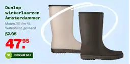 Welkoop Dunlop winterlaarzen Amsterdammer aanbieding