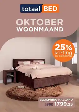 TotaalBED Boxspring Halland aanbieding