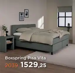 TotaalBED Boxspring Pisa vita aanbieding