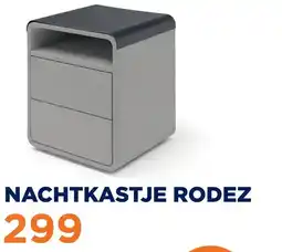 TotaalBED Nachtkastje Rodez | Attraction | grijs aanbieding