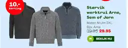 Welkoop Størvik werktrui Arne, Sem of Jorn aanbieding