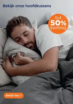 TotaalBED Bekijk onze hoofdkussens aanbieding
