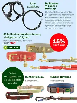 Welkoop Alle Hunter hondenriemen, -tuigen en -lijnen aanbieding