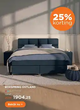 TotaalBED Boxspring Ostland aanbieding
