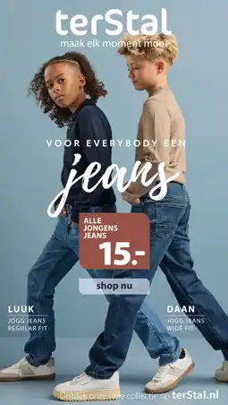terStal Alle Jongens Jeans aanbieding