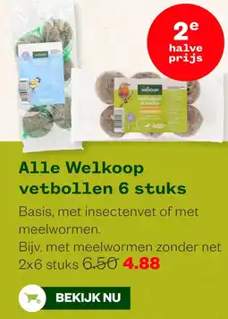 Welkoop Alle Welkoop vetbollen 6 stuks aanbieding