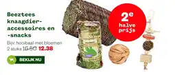 Welkoop Beeztees knaagdier- accessoires en -snacks aanbieding