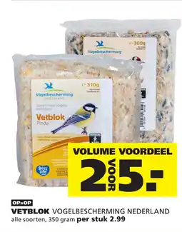 Ranzijn Vetblok vogelbescherming nederland aanbieding