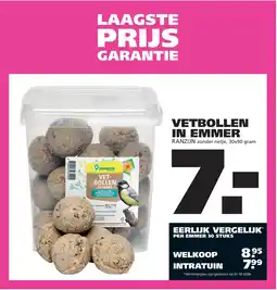 Ranzijn VETBOLLEN IN EMMER RANZIJN aanbieding