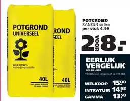 Ranzijn Potgrond ranzijn aanbieding