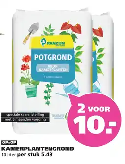 Ranzijn KAMERPLANTENGROND aanbieding