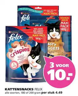 Ranzijn KATTENSNACKS FELIX aanbieding