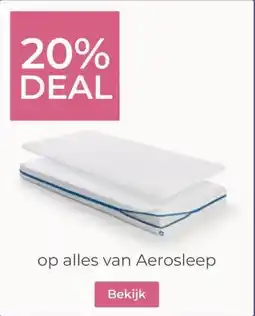 Prenatal op alles van Aerosleep aanbieding