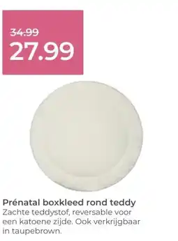 Prenatal Prénatal boxkleed rond teddy aanbieding