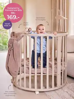 Prenatal Designed by Prénatal box Billy .- aanbieding