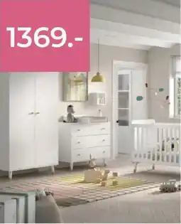Prenatal Jaxx 3-delige babykamer Billy aanbieding