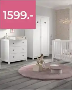 Prenatal Jaxx 3-delige babykamer Amori aanbieding