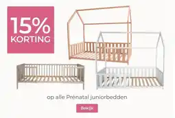 Prenatal op alle Prénatal juniorbedden aanbieding