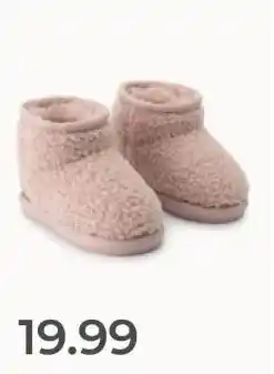 Prenatal Prénatal peuter sloffen teddy roze aanbieding