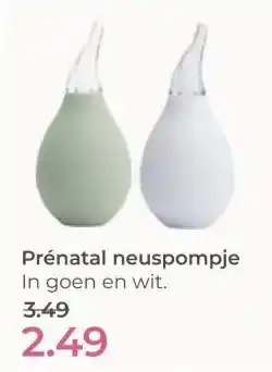 Prenatal Prénatal neuspompje aanbieding