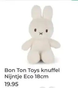 Prenatal Bon Ton Toys knuffel Nijntje Eco aanbieding
