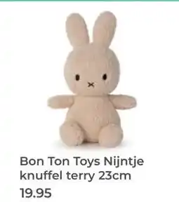 Prenatal Bon Ton Toys Nijntje knuffel terry aanbieding