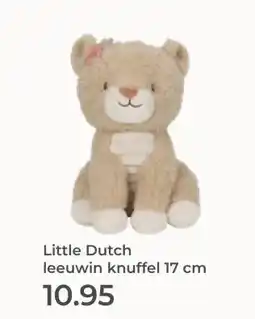 Prenatal Little Dutch leeuwin knuffel 17 cm aanbieding