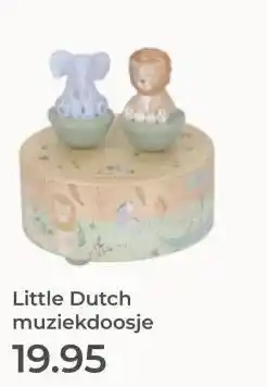 Prenatal Little Dutch muziekdoosje aanbieding