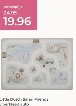 Prenatal Little Dutch Safari Friends vloerkleed auto aanbieding