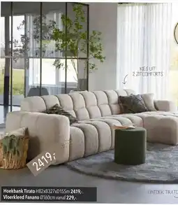 Pronto wonen Hoekbank Tirato aanbieding
