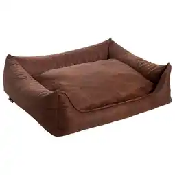 Pets Place MaxxNobel Orthopedische Sofa Lederlook/Teddy - Mand - Cognac XS aanbieding