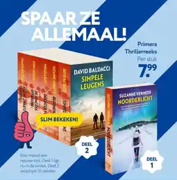 Primera Primera Thrillerreeks aanbieding