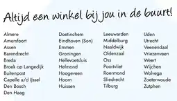Profijt Meubel Altijd een winkel bij jou in de buurt! aanbieding
