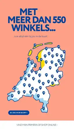 Primera Winkels. aanbieding