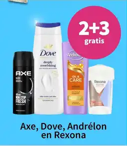 Plein.nl Axe, Dove, Andrélon en Rexona aanbieding