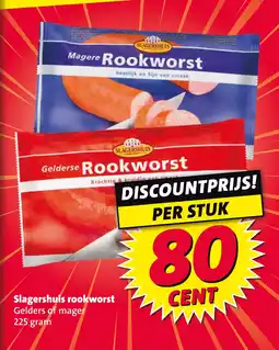 Nettorama Slagershuis rookworst aanbieding