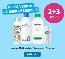 Plein.nl Inecto, Melkmeisje, Sanicur en Odorex aanbieding