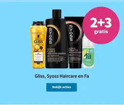 Plein.nl Gliss, Syoss Haircare en Fa aanbieding