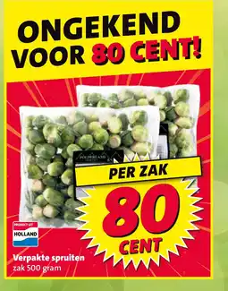 Nettorama Verpakte spruiten aanbieding