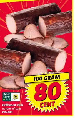 Nettorama Grillworst stuk aanbieding