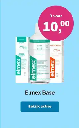 Plein.nl Elmex Base aanbieding