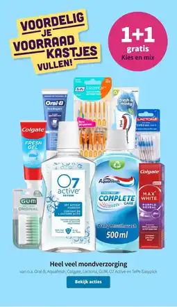 Plein.nl Heel veel mondverzorging aanbieding