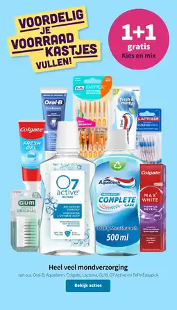 Plein.nl Heel veel mondverzorging aanbieding
