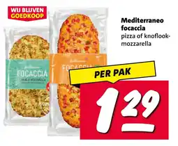 Nettorama Mediterraneo focaccia aanbieding