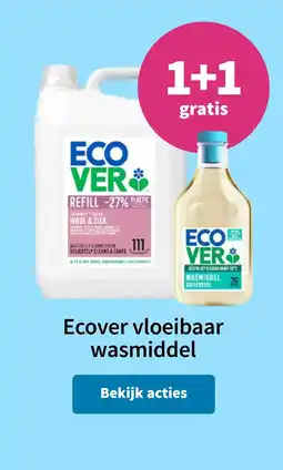 Plein.nl Ecover vloeibaar wasmiddel aanbieding