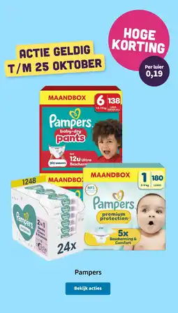 Plein.nl Pampers aanbieding